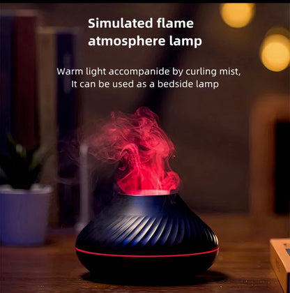 HomeTechTopia Colorful Flame Humidifier