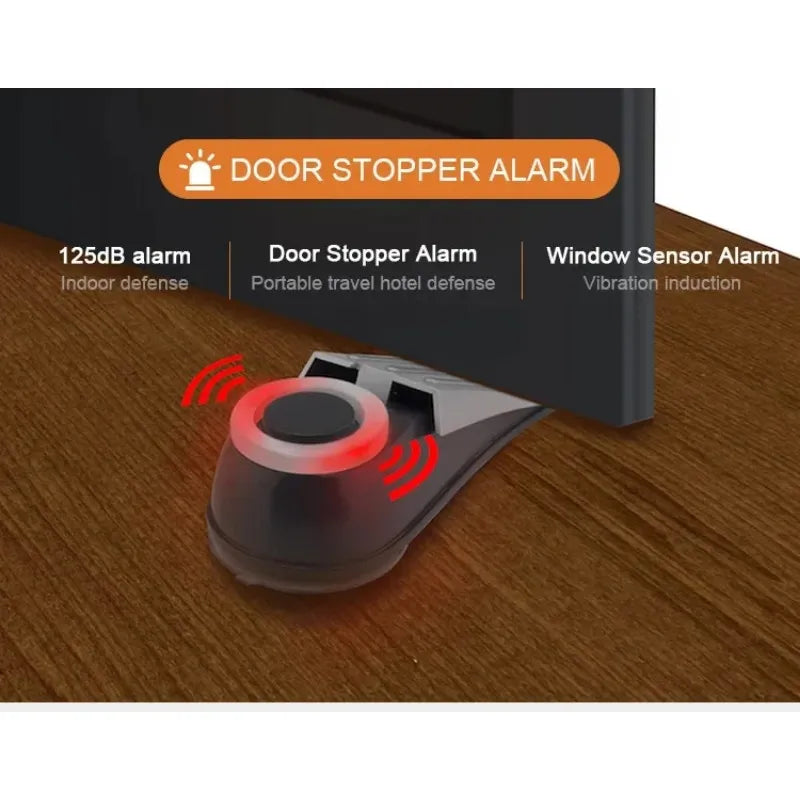 HomeTechTopia 4 in 1 Door Stopper Alarm